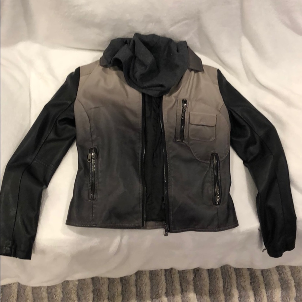 Leather jacket